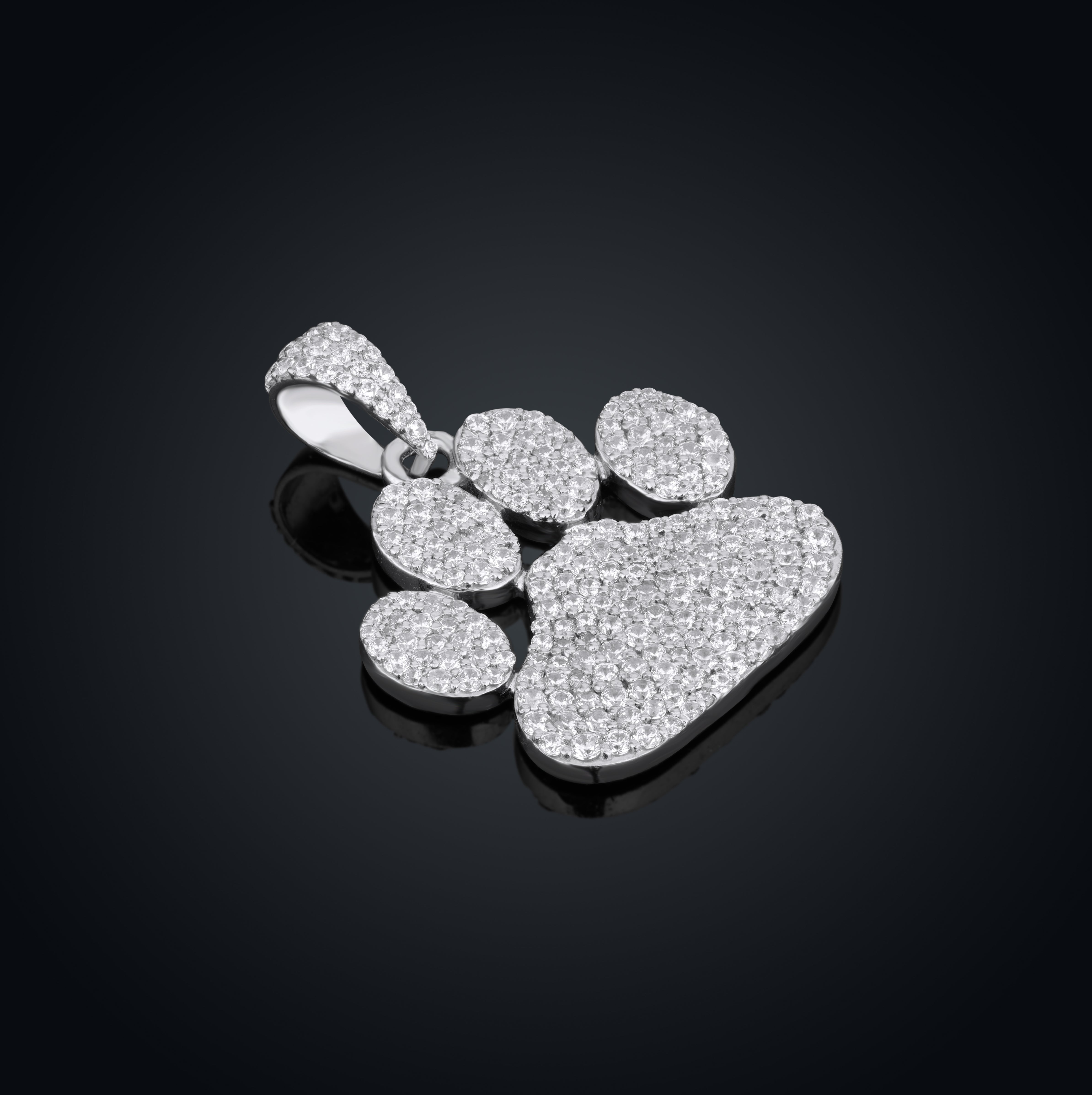 Paw Print Pendant