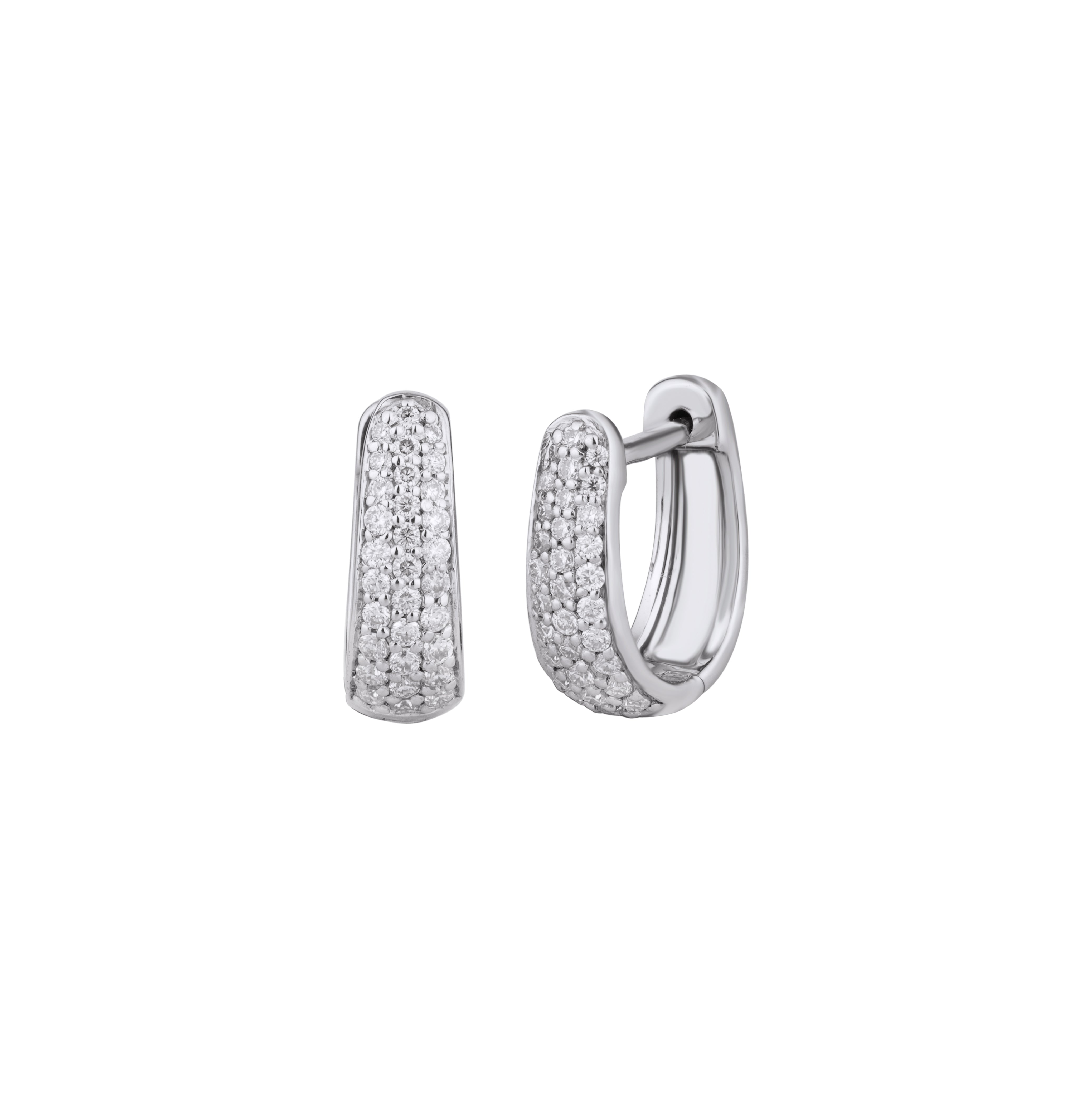 12MM Moissanite Earring