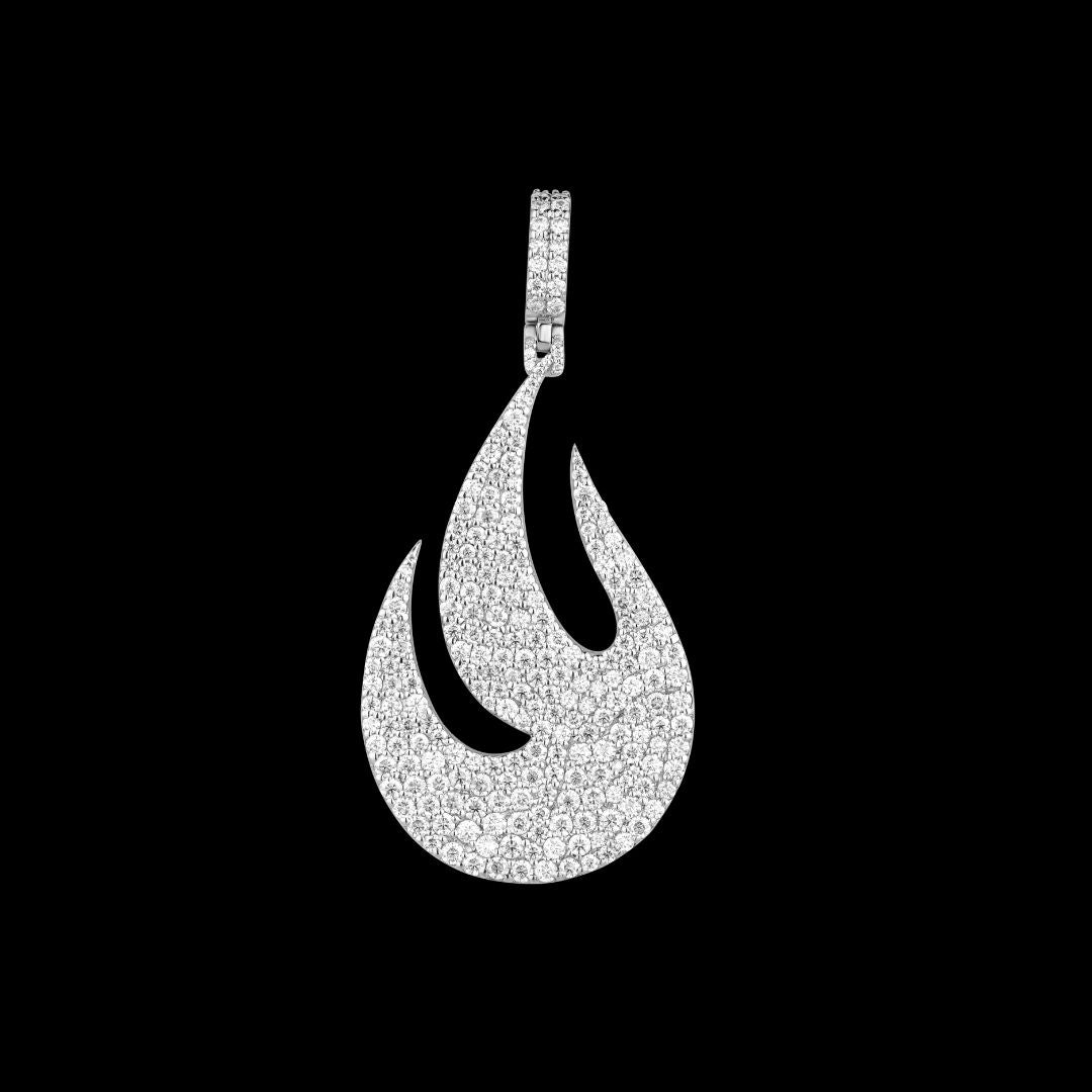 Fire Diamond Pendant ~ "Be Fearless And Stand Out"